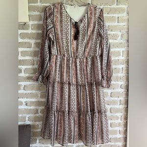 Indigo soul bohemian style Dress